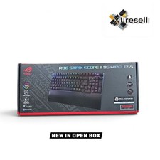 ASUS ROG Strix Scope II 96 Wireless Mechanical Gaming Keyboard NX Snow Black picture