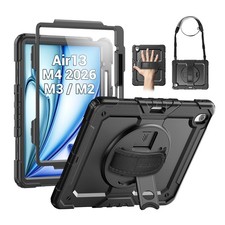 SEYMAC Case for iPad Air 13 Inch M4/M3/M2 (2026/2025/2024), Black picture