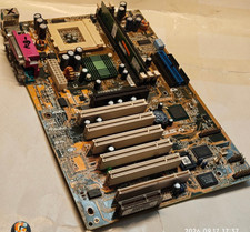 Socket 370 Tualatin ASUS TUSL2-C Rev 1.04, CPU & 128 *NO PS/2* - See description picture