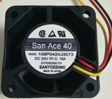 Sanyo San Ace 40 109P0424J3073 DC 24V 0.18A 4CM Cooling Fan picture
