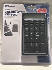 Targus Calculator Keypad PAUK001U USB Wired Keyboard NEW picture