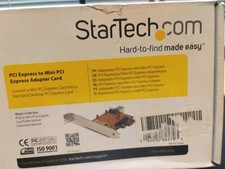 StarTech.Com PEX2MPEX  PCIE tO Mini PCIE Card Adapter. Open Box picture