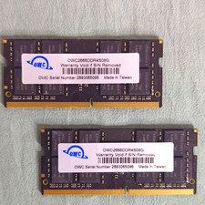 Lot of 2 OWC 16GB (2x8GB) DDR4-2666 260-Pin SO-DIMM RAM OWC2668DDR4S08G picture
