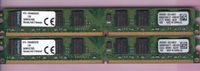 4GB 2x2GB KINGSTON PC2-6400 DDR2-800 KTH-XW4400C6/2G Ram Memory Kit Low Profile picture