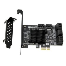 1Pc Expansion Card Controller Adapter PCI-Express to 8-Ports SATA 3.0 6G For HDD picture