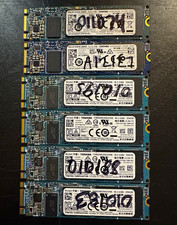 Toshiba Lot of 6 256GB Internal SSD M.2 2280 KSG60ZMV256G THNSNK256GVN8 picture