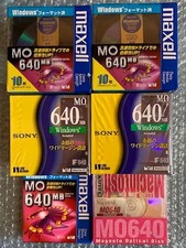 [ New ] MAXELL & SONY & TEIJIN MO 640MB Magneto Optical Disk lot of 39 260620 picture
