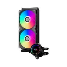 PCCOOLER CPS DA240 ARGB BK CPU Liquid Cooler with 120mm PWM ARGB FAN picture