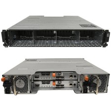 Dell PowerVault MD3220 2U 2x E02M001 SAS 6G 2x 600W PSU 24x Bay 2.5 picture