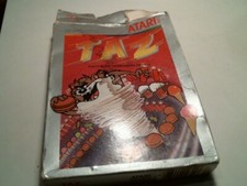 Original box + video game cartridge ATARI TAZ Tasmanian Devil 2600 VCS 1983 picture