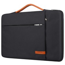 Lacdo 360° Protective Laptop Sleeve Case for New MacBook Pro 14 Inch, Black  picture