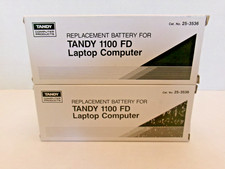 Two Replacement Batteries for Tandy 1100 FD Laptop Computer - TANDY 25-3536 picture