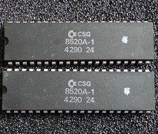 8520A-1 MOS/CSG ODD EVEN (x2) from an AMIGA 500+ rev.6A #42 90 picture