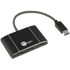 SIIG 8K 1x3 DisplayPort 1.4 to HDMI MST Hub Splitter picture