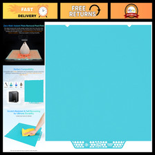 3D Printer Build Plate 310x315MM Double-Sided Textured High Adhesion Removable S picture