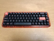 MelGeek Mojo68 Mechanical Keyboard Pigeon Gateron Pro White Switch Wireless picture