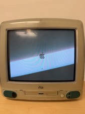 Vintage 1998 Apple iMac G3 Bondi Blue M4984 Computer Keyboard Tested Working picture