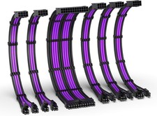 PSU Cable Extension Kit,16Awg Power Supply Extension Cable,1X24Pin/2X4+4 Eps/3X6 picture
