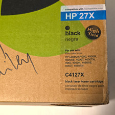 Office Depot HP 27X C4127X Black Reman Laser Toner Cartridge for HP 4000 picture