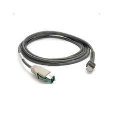 Zebra CBA-U23-S07ZBR 7ft 12V Shielded USB A Power Plus Straight Cable picture