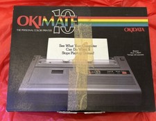 VINTAGE OKIDATA OKIMATE 10 COLOR PRINTER NIB picture