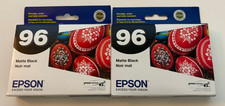 Epson T096820 Ink Cartridge Matte Black Set of 2 Exp. 2012 & 2014 picture