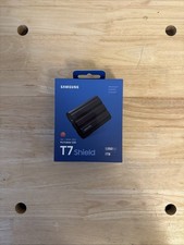 Samsung T7 Shield 1-TB External Portable SSD - Black New Sealed picture