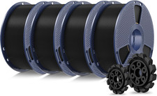 PLA+2.0 3D Printer Filament, Black, 4-Pack (4KG) picture