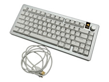 Glorious GMMK 3 PRO HE 75% Wireless Linear Switch, Silver, READ DESCRIPTION... picture