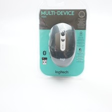 NEW SEALED LOGITECH M585 BLACK MULTI-DEVICE OPTICAL WIRELESS BLUETOOTH MOUSE picture