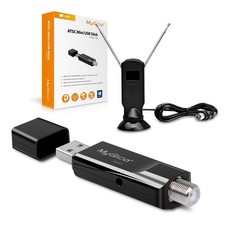 Mygica A681B Analog USB TV Tuner Card Antenna, Recast ATSC HD Digital Black picture