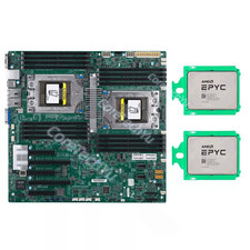 Supermicro H11DSI Mainboard + 2x AMD EPYC 7282 7302 7402 7532 7542 7642 7702 CPU picture