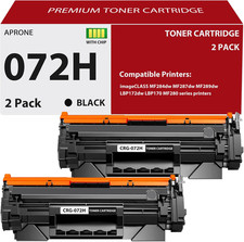 072H Toner Cartridge Replacement for Canon 072 072H Black High-Yield (2-Pack) picture
