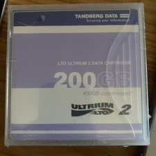 TANDBERG DATA CARTRIDGE LTO-2 Ultrium 200/400GB TAPE SEALED PACK picture