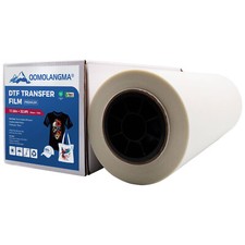 US Stock Sample Pro 11.8in x 32.8ft DTF Transfer Film Premium Roll Warm Peel picture
