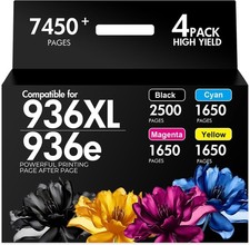 936XL Ink Cartridges for HP OfficeJet Pro 9120e, 9125e, 9130e, 9135e & 9730e picture