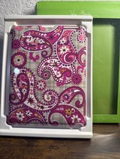 Vera Bradley Paisley Meets Plaid Snap On Case New Open box picture