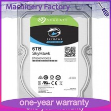 New ST6000VX0023 Seagate SkyHawk 6TB Hard Drive Internal SATA SATA/600 256MB picture