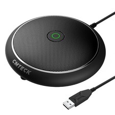 CMTECK Conference USB Microphone, Computer Desktop Mic with Mute Function, Om... picture