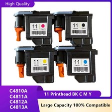 4PC/set  HP11 C4810A C4811A C4812A C4813A Printhead for HP 500 800 510 100 110 picture