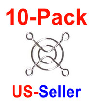 *Lot of 10* Chrome Fan Guard for 40MM Axial Fan picture