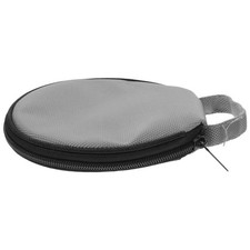 Reusable Grey Oxford Cloth Car Cd Bag with Zippered Closure for Safe Storage picture