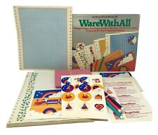 WareWithAll Hi-Tech Expressions Vintage Computer Art Program Complete 1986 Apple picture
