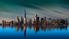 Landscape architecture new york city manhattan island Custom Gaming Mat Desk picture