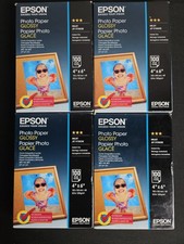 Epson Glossy Photo Paper 4x6 400 Sheets 4 Packs Inkjet Instant Dry S042038 picture
