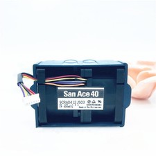 1pcs San Ace 40 9CRA0412J503 4056 DC 12V 1.4A Dual Motor 1U Server Fan picture