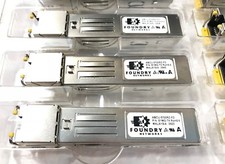 Brocade Foundry E1MG-TX 33002-100 E1MG-T 1000BASE-TX SFP RJ-45 w/60days WRTY picture
