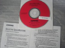 Compaq Presario Model 2266/2278 Quick Restore Disc CD (1998) for Windows 98 =NEW picture