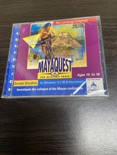 RARE-Vintage SEALED MayaQuest: The Mystery Trail PC 1997 Mayan Civilization  picture
