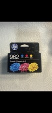 Genuine Authentic HP 962 3-Pack Ink Tri Color Ink - SEALED - EXP 2028 picture